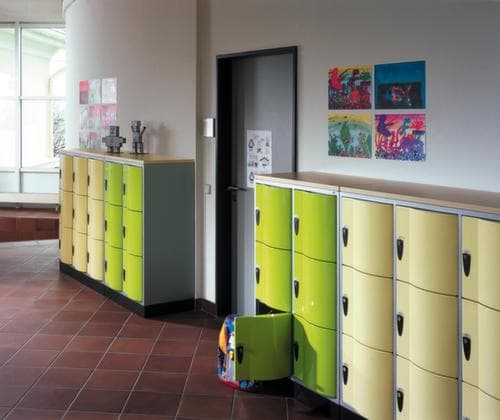 C+P armoire multicases Resisto, 15 compartiments