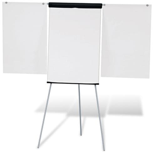 MAUL chevalet de conférence MAULstandard avec 2 porte-papiers, hauteur 1100 - 1860 mm