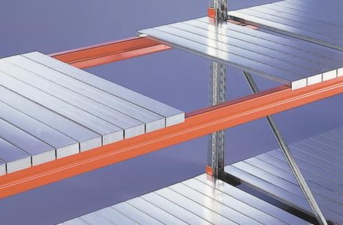 META Étagère MULTIPAL pour rack à palettes, largeur x profondeur 2700 x 1100 mm