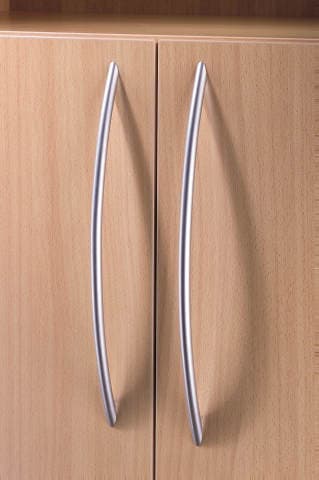 Porte à double battant Terra Nova pour rayonnage de bureau, hauteur x largeur 1140 x 800 mm