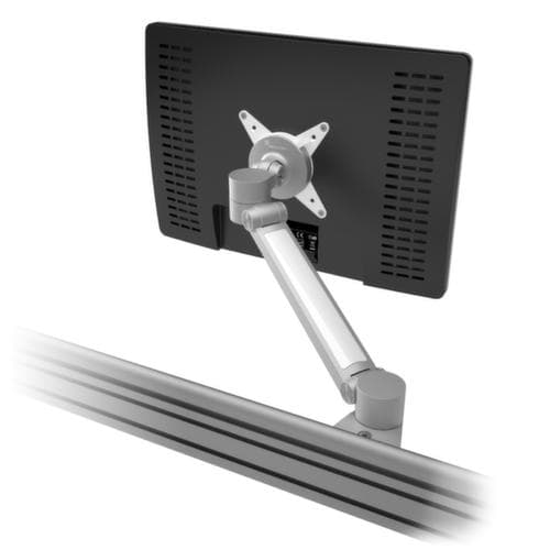 Bras de moniteur réglable en hauteur et en profondeur ViewLite Plus pour montage sur rail