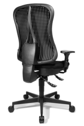 Topstar Siège de bureau pivotant HEAD POINT SY, Dossier maille, noir