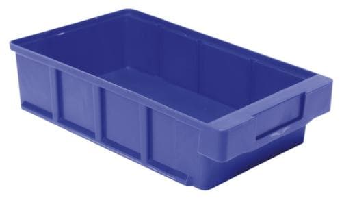 Bac compartimentable avec poignée encastrée ergonomique, vert, profondeur 300 mm