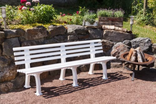 Banc en plastique