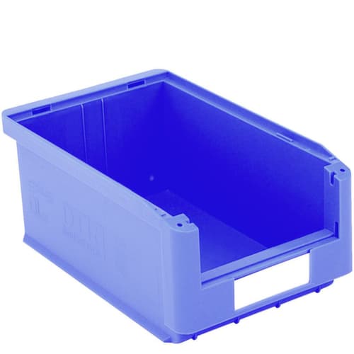 bac à bec Top très résistant, bleu, profondeur 350 mm, polypropylène
