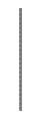 META Rack de stockage Profil d'auto-assemblage, longueur 2 m, avec revêtement en zinc anti-corrosion