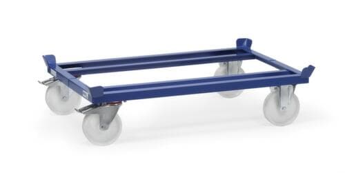 fetra Cadre roulant pour palettes, force 1050 kg, longueur de plateau 1010 mm
