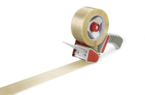 Ruban d'emballage PVC pour paquet max. 35 kg, longueur x largeur 100 m x 50 mm