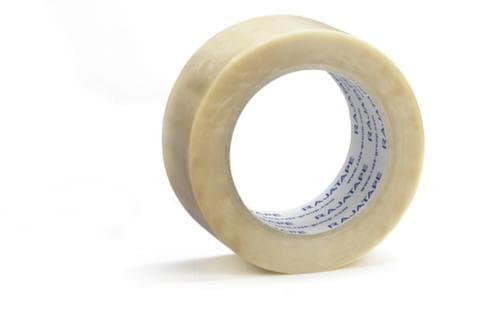 Ruban d'emballage PVC pour paquet max. 35 kg, longueur x largeur 100 m x 50 mm