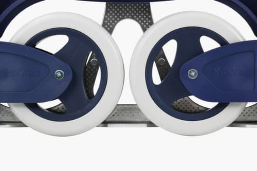 RuXXac diable pour caisses en aluminium rabattable, force 125 kg, polymère bandage