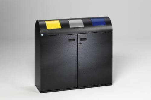 VAR Station de collecte de matières recyclables WS 100 R avec 3x80 l