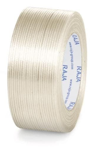 Ruban de filaments renforcé dans le sens de la longueur, longueur x largeur 50 m x 50 mm