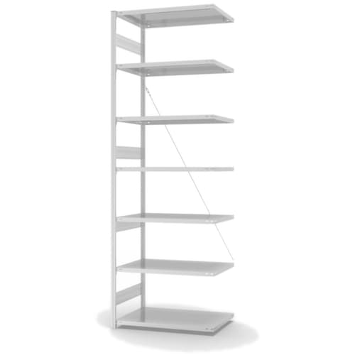 hofe Panneau d'extension pour le rayonnage sans vis, hauteur x largeur x profondeur 3000 x 1010 x 635 mm, 7 tablettes