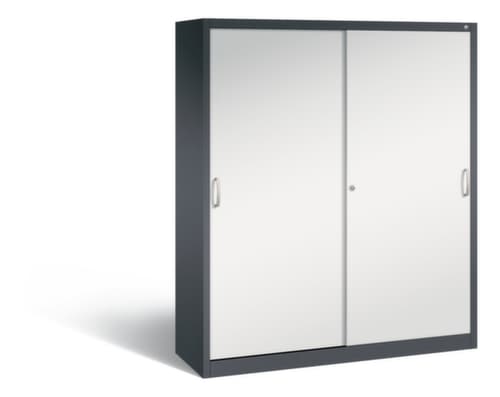 C+P Armoire à portes coulissantes pour bureau ERGO