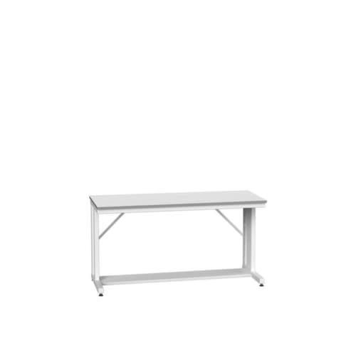 bott établi de montage autoportant verso, RAL7035 gris clair