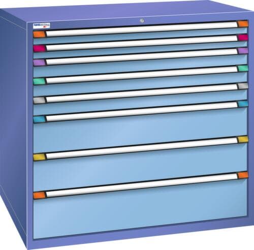 Thurmetall Armoire à tiroirs de largeur 1205 mm, 8 tiroir(s)