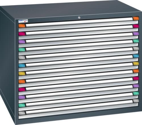 Thurmetall Armoire à tiroirs de largeur 1205 mm, 12 tiroir(s)