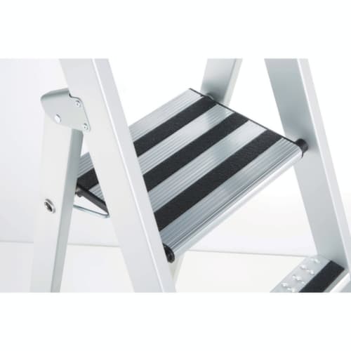 ZARGES Escabeau R13step S avec marches antidérapantes, 7 marches avec revêtement R13