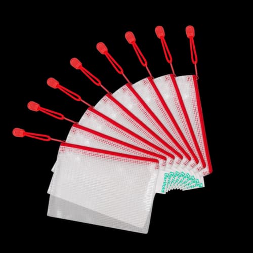 tarifold Sachet à fermeture éclair, transparent, DIN A6