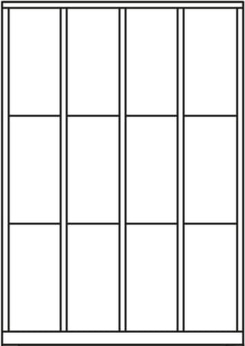 PAVOY armoire multicases Basis, 16 compartiments