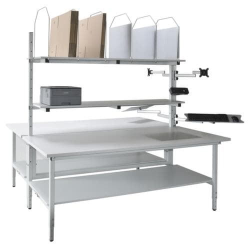 bras pliable pivotant TFT Classic/Multiplex pour table d'emballage