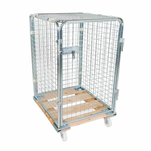 Bac sur roulettes de sécurité rolltainer® ADB, force 500 kg, longueur x largeur 815 x 724 mm