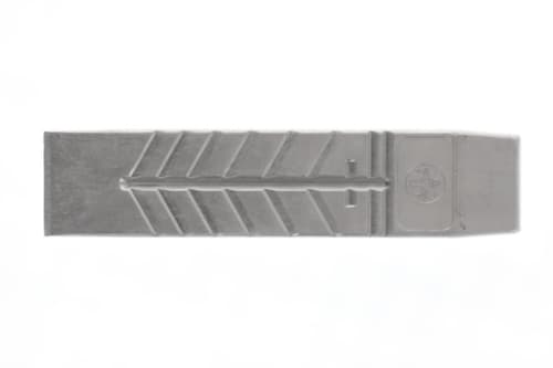 OX 42-1050 Cale massive en aluminium 1050 g