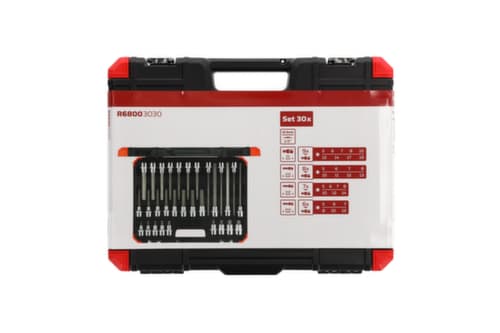 GEDORE R68003030 Embouts de tournevis 1/2" 6 pans 30 pièces