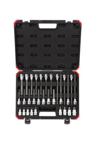 GEDORE R68003030 Embouts de tournevis 1/2" 6 pans 30 pièces