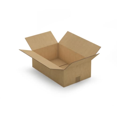 Caisse en carton ondulé à 2 cannelures