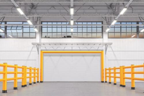 a.m.p.e.r.e. rambarde modulaire Rack Mammut®, main courante, longueur 4000 mm