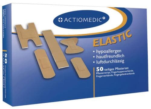 actiomedic Kit de pansements Elastic, respirant et élastique
