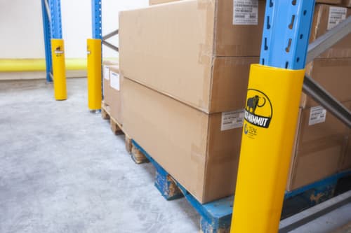 a.m.p.e.r.e. Protection montants de rayonnage Rack Mammut® S, hauteur 600 mm