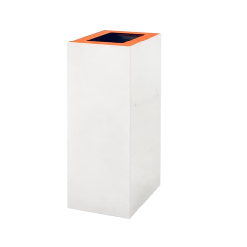 Couverture pour collecteur de recyclage, orange