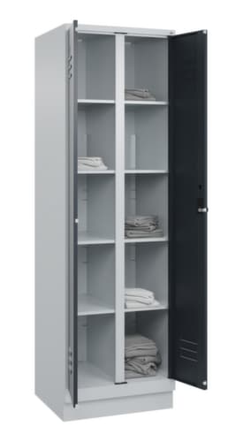 C+P Armoire de distribution de linge Classic Plus, largeur de compartiment 300 mm