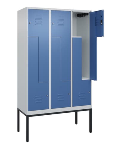 C+P Armoire vestiaire Z Classic Plus, largeur de compartiment 200/400 mm