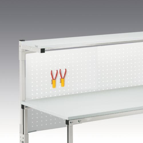 Treston Plaque perforée pour table de travail, hauteur 750 mm