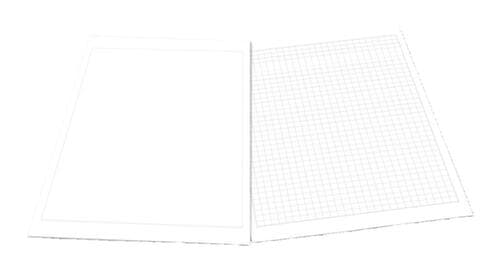 Franken Papier pour chevalet de conférence U-Act!Line à carreaux