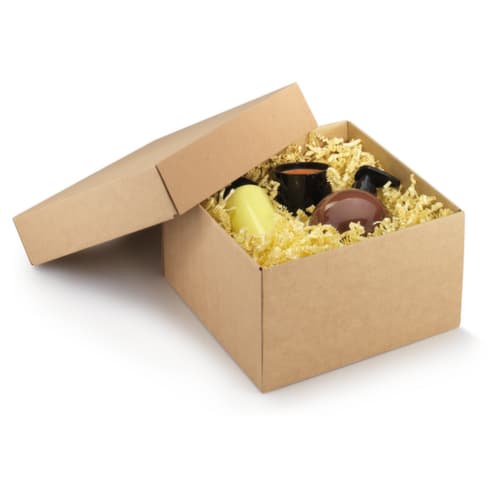 Boîte cadeau avec couvercle séparé