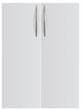 Porte à double battant Terra Nova pour rayonnage de bureau, hauteur x largeur 1140 x 800 mm