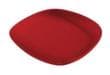 Quadrifoglio Assise capitonnée COVE pour siège visiteur pour banc, rouge