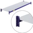 Tablette pour rayonnage grande largeur, largeur x profondeur 1350 x 800 mm