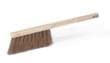 Brosse à main à long manche avec poils de noix de coco