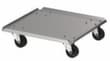 Chariot roulant Carro pour collecteur de recyclage, pour 55 l bacs, aluminium