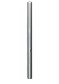 Sperrpfosten aus Edelstahl, Höhe 900 mm, zum Einstecken mit Bodenhülse