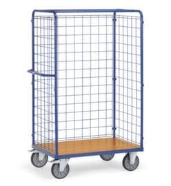 fetra Gitter-Paketwagen, Traglast 600 kg, Ladefläche 1000 x 700 mm