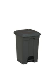 Tretabfallbehälter, 45 l, grau, Deckel grau
