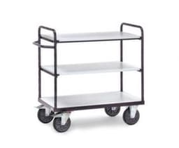 fetra ESD-Etagenwagen 850x500 mm, Traglast 500 kg, 3 Etagen