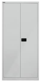 Bisley Aktenschrank, 5 Ordnerhöhen, lichtgrau/lichtgrau