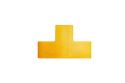 Durable Klebesymbol, T-Form, RAL1003 Signalgelb